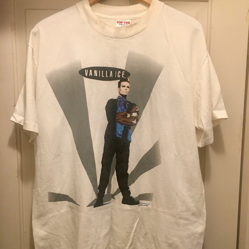 Vintage Vanilla Ice 1990 Tour Tee